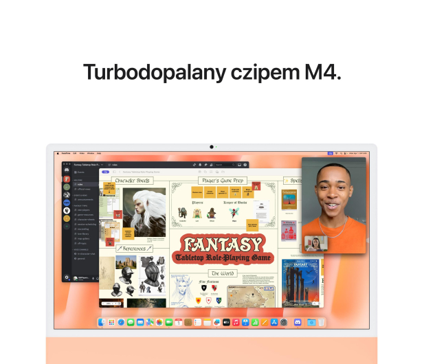 Apple iMac 24 M4/24GB/1TB/MacOS Retina 4,5K Pomarańczowy 8R GPU - 1570312 - zdjęcie 6
